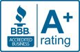 BBB A+ rating, accredited business