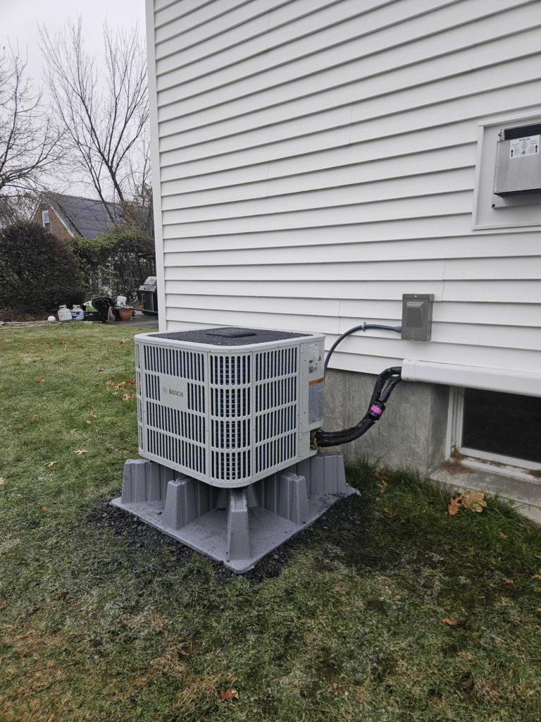 Bosch Heat Pump Installed in Newton by Endless Energy