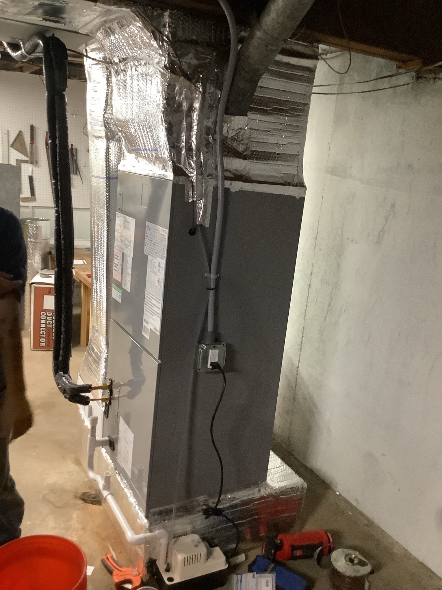 Bryant Central Ducted Heat Pump Installed by Endless Energy in Marlborough Massachusetts