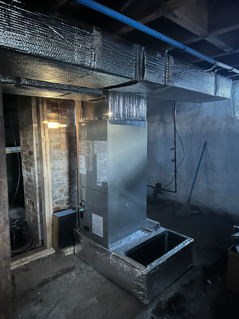 Bryant Ducted System Installed in Franklin MA by Endless Energy