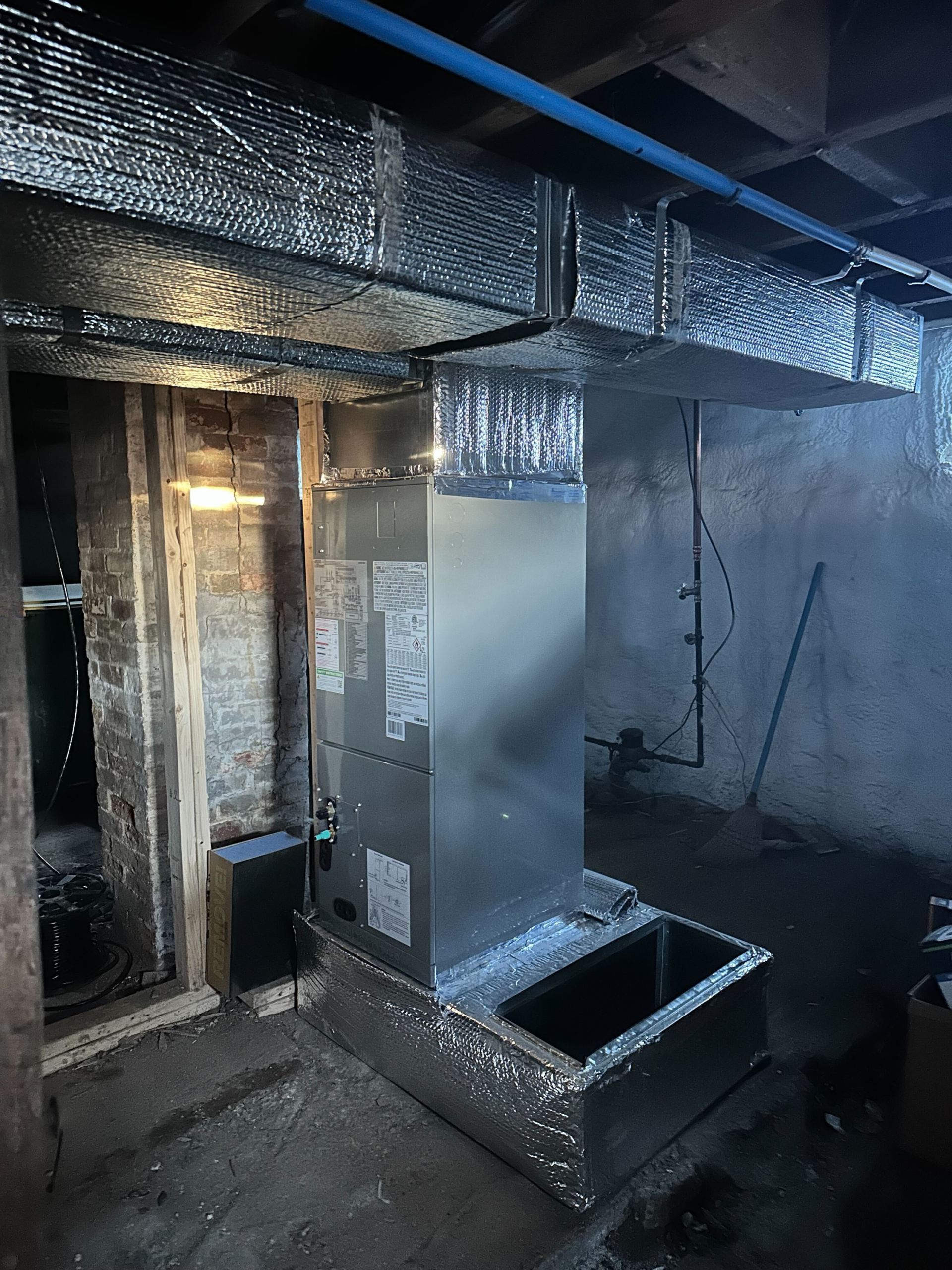 Bryant Ducted System Installed in Franklin MA by Endless Energy