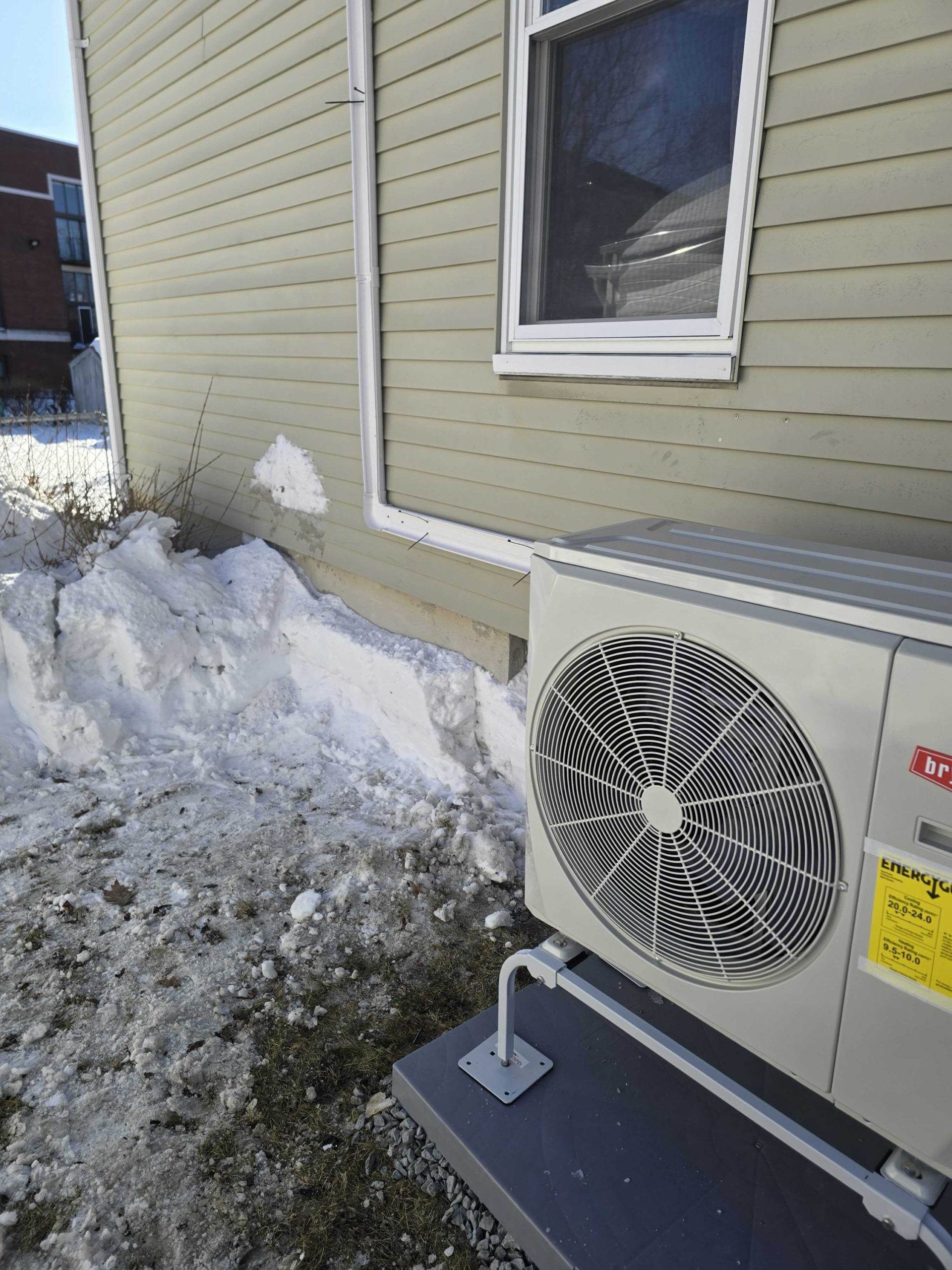 Byrant Ducted Heat Pump Installed in Milford Mass by Endless Energy