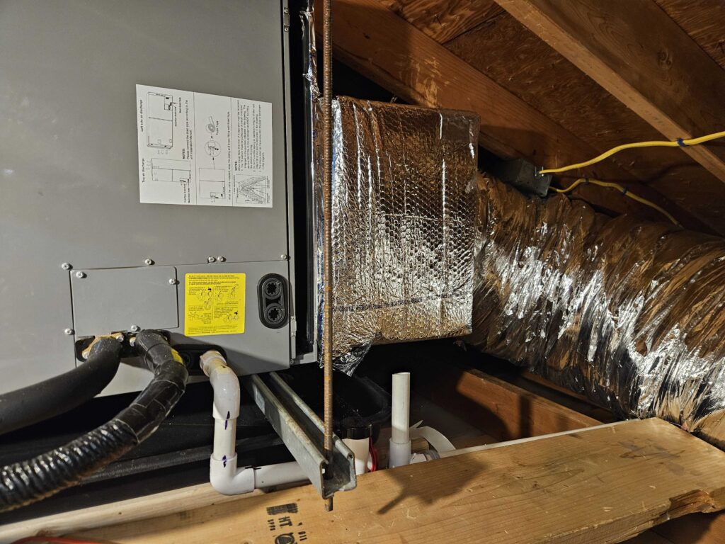 Ducted Heat Pump Installed by Endless Energy in Needham MA