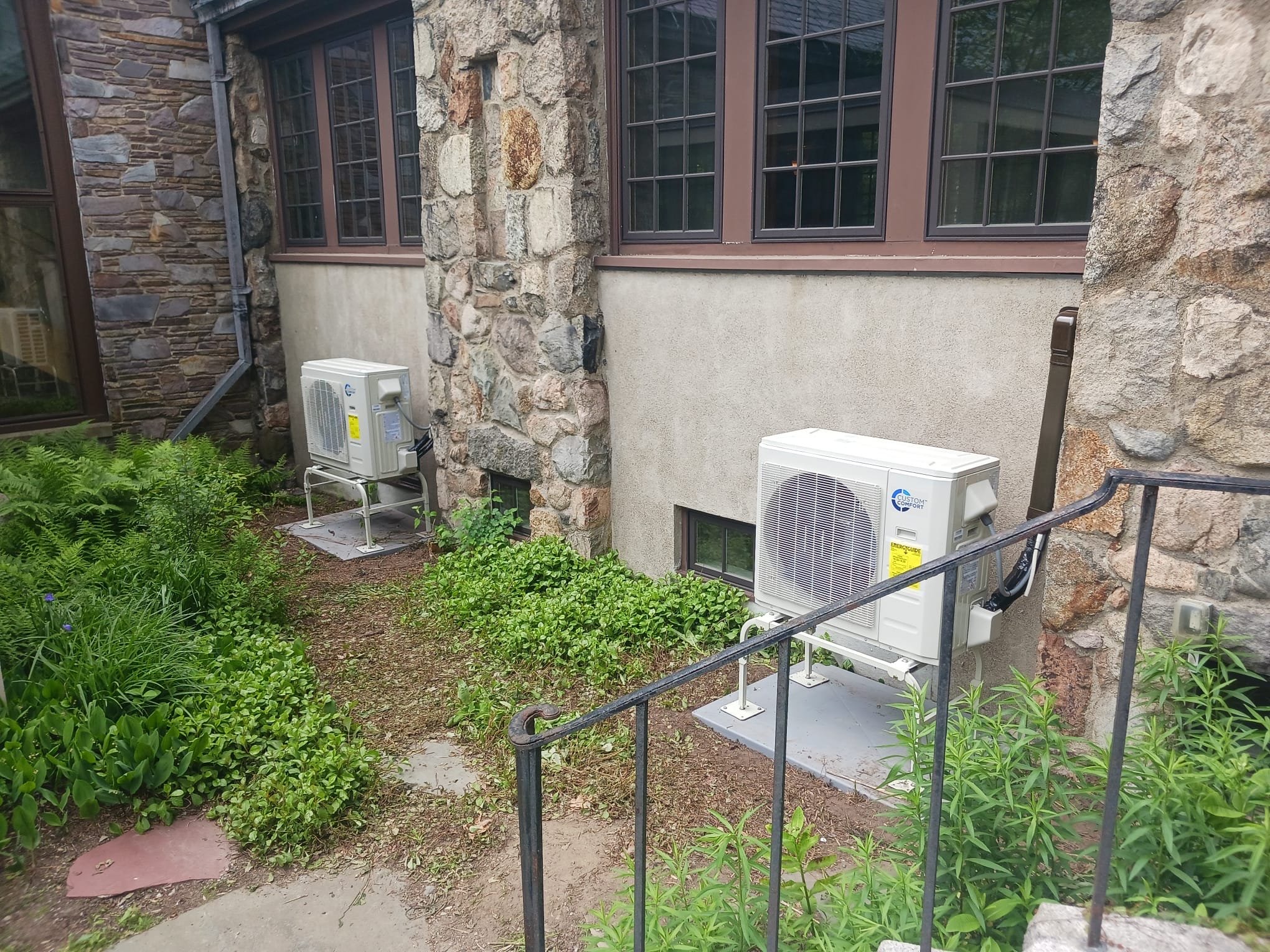 Ductless Heat Pump Installation by Endless Energy for a Church in Wellesley Massachusetts