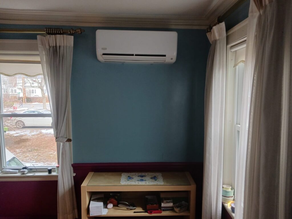 Ductless Heat Pump Installation in Newton by Endless Energy