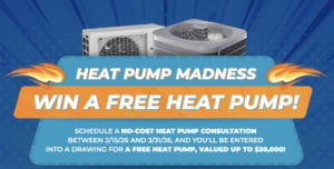 Endless Energy's 2026 Heat Pump Madness Giveaway Competition