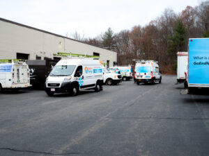 Endless Energy Insulation, HVAC, and Electrical crews getting ready for the day