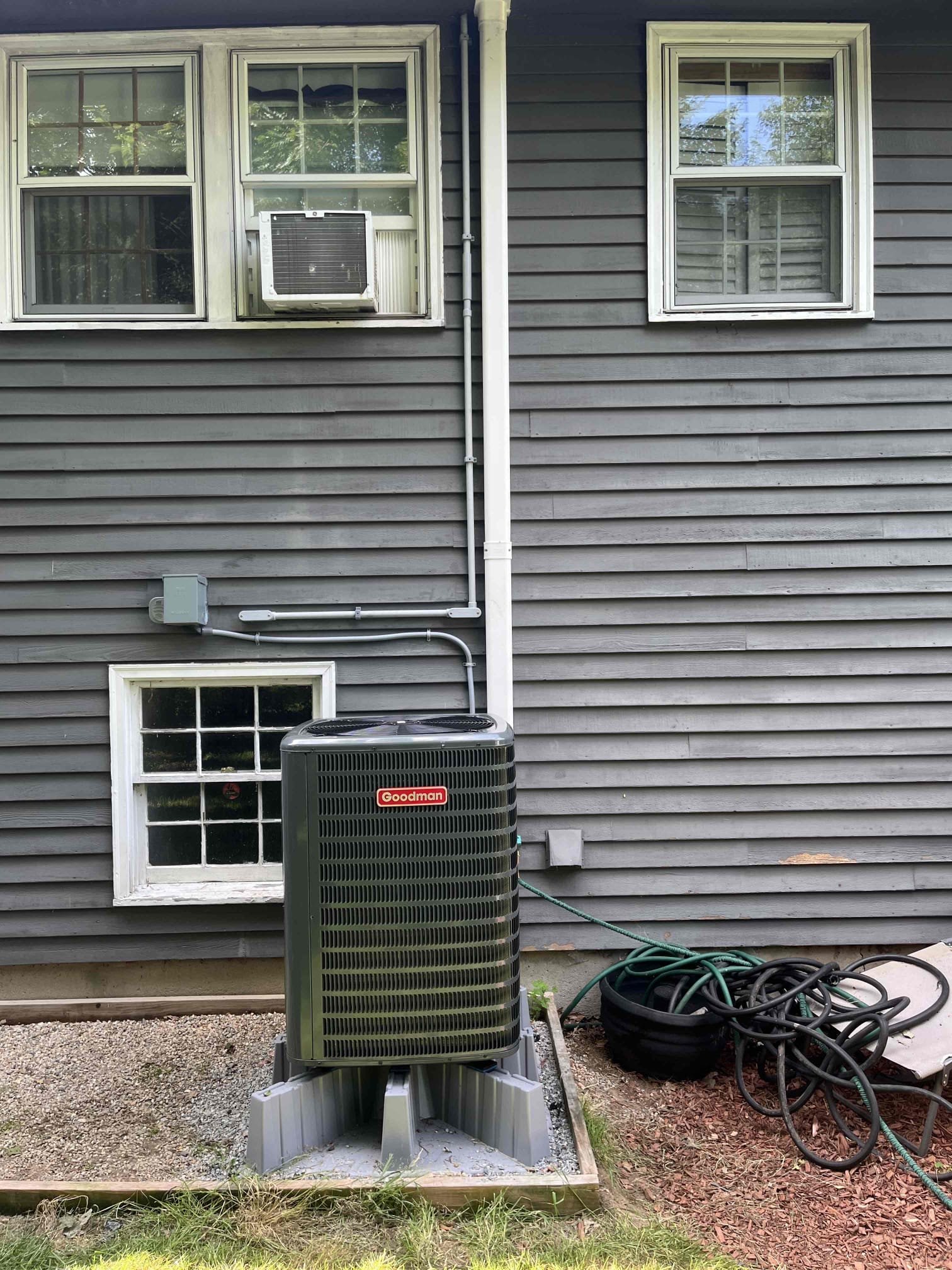 Goodman Central AC system installed in Southborough Massachusetts by Endless Energy