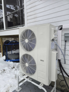 Heat pump installed by Endless Energy in Framingham MA