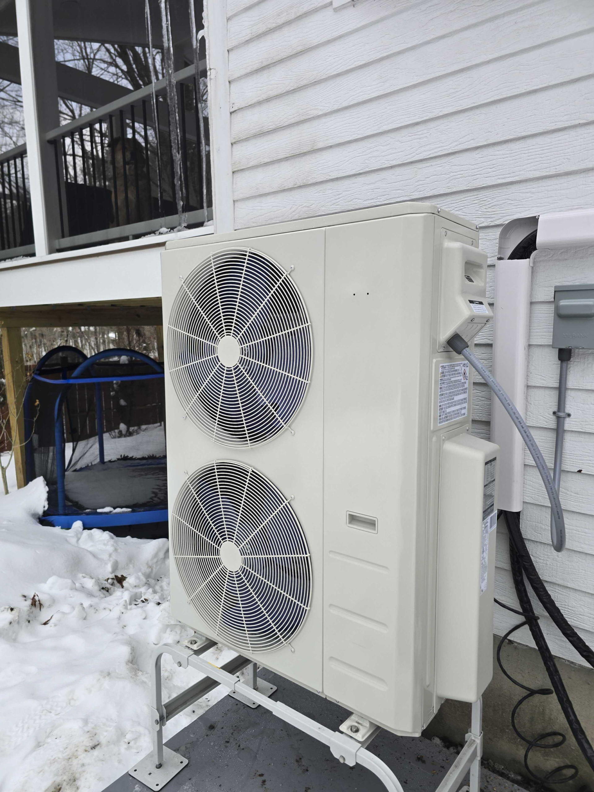 Heat pump installed by Endless Energy in Framingham MA