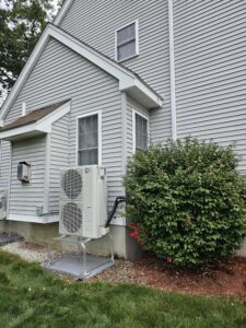 Norwood heat pump installation by Endless Energy
