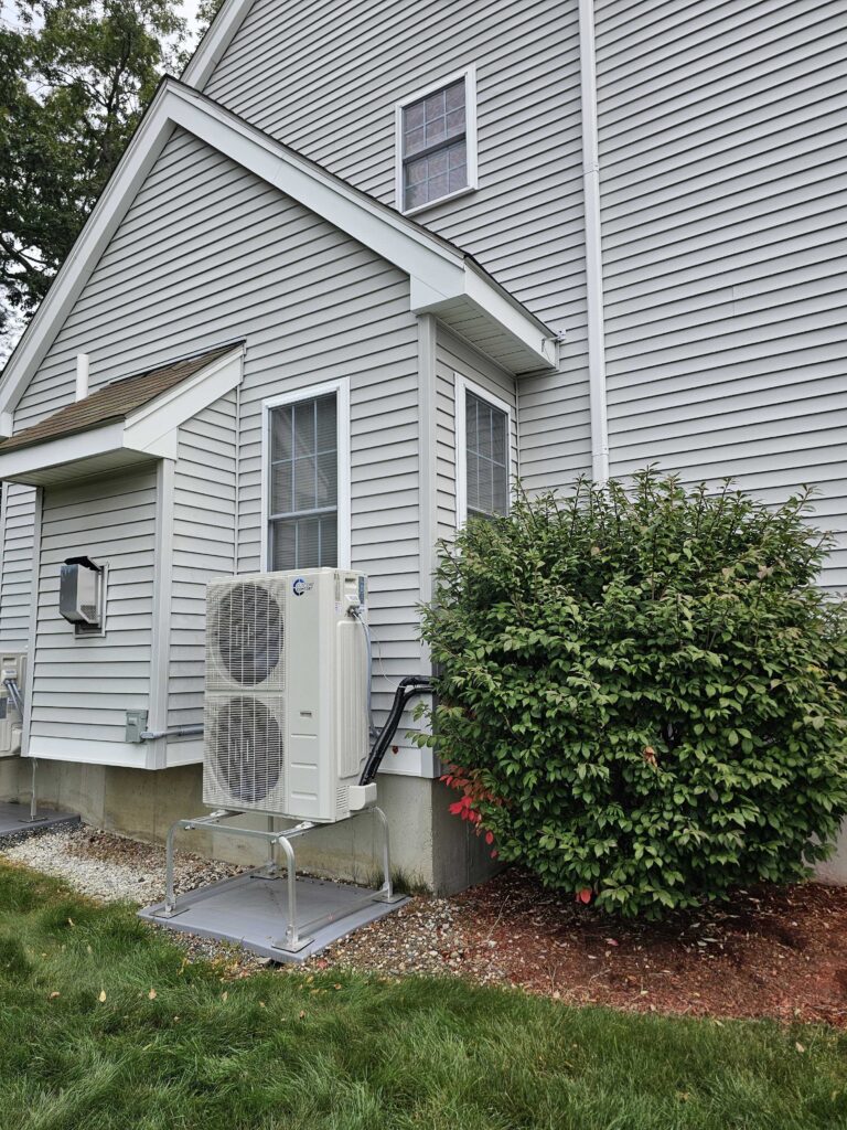 Norwood heat pump installation by Endless Energy