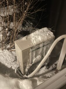 When Your Heat Pump Needs a Snowguard