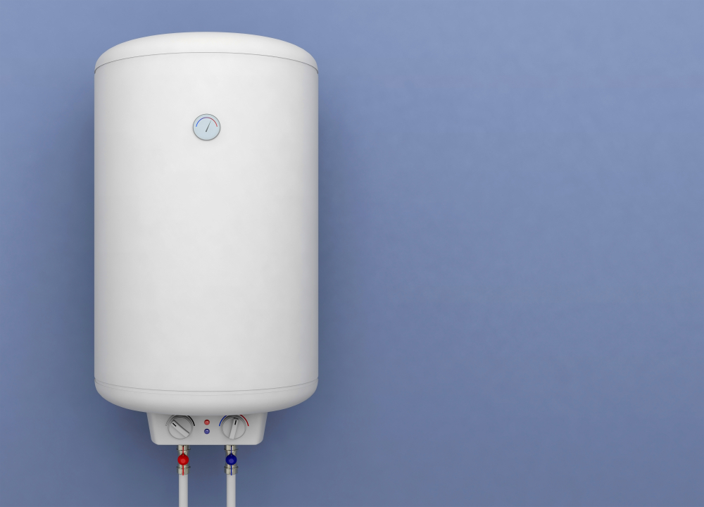Boiler water heater electric tank 3D illustration